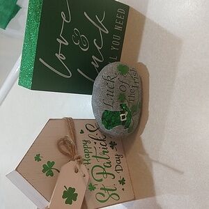 St. Patrick's Day Decor. Price is for all items listed